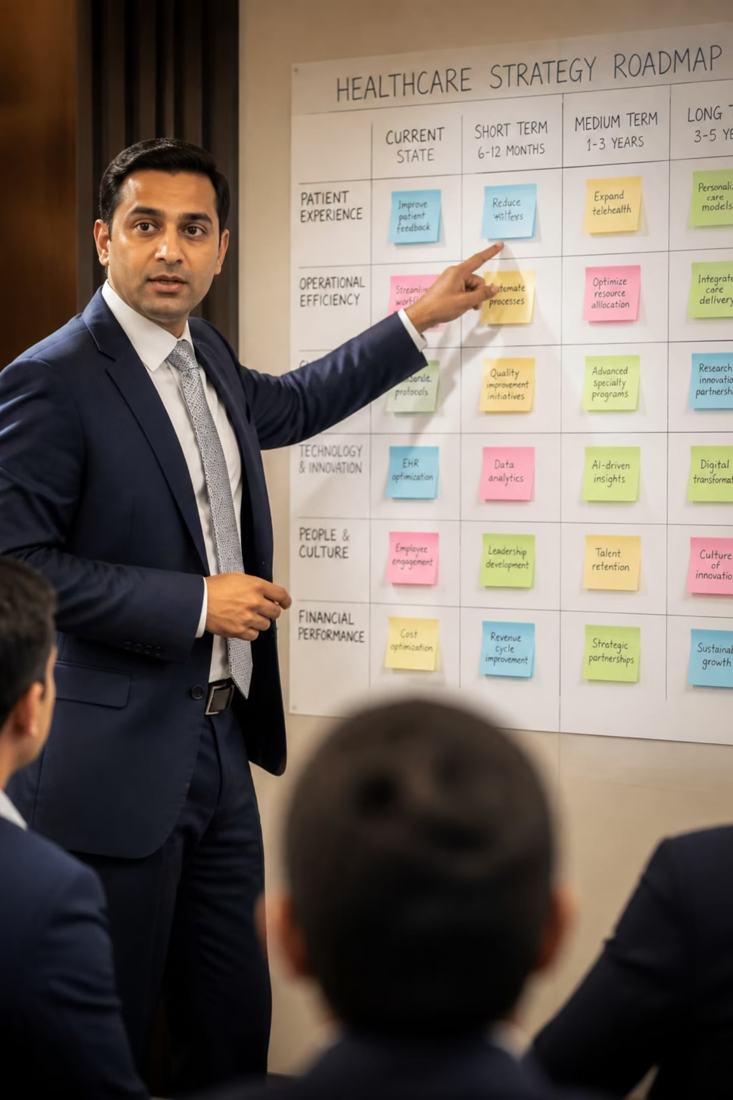 Healthcare sales training workshop for hospital teams